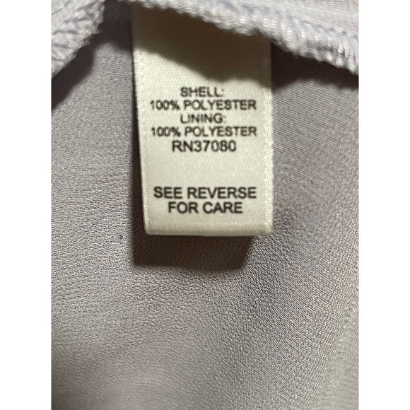 Cato Women's Light Purple Textured Blouse Size 22/24W - Picture 7 of 8